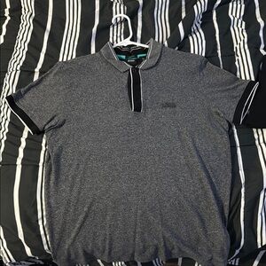Men's Gray Polo Shirt
